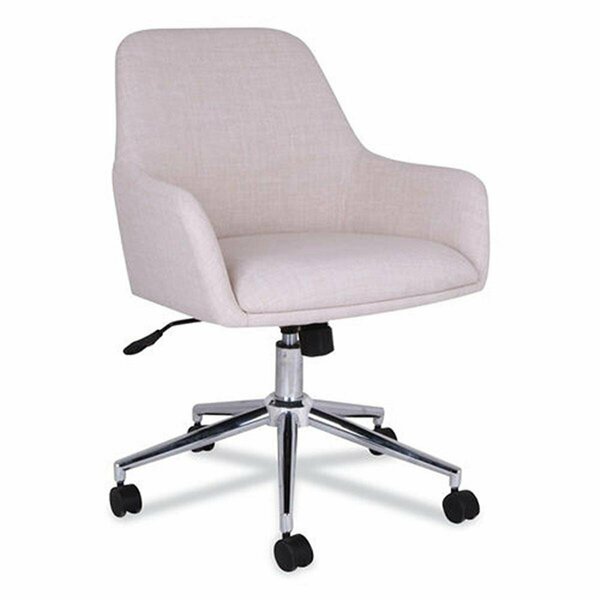 Kd Vestidor 20.71 x 24.57 x 24.76 in. Mid Century Task Chair, Beige KD3201024